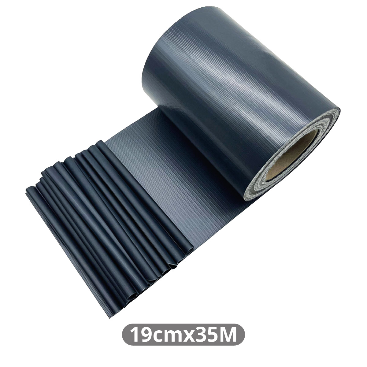 Concealment tape 19cmx35M 450g Anthracite gray