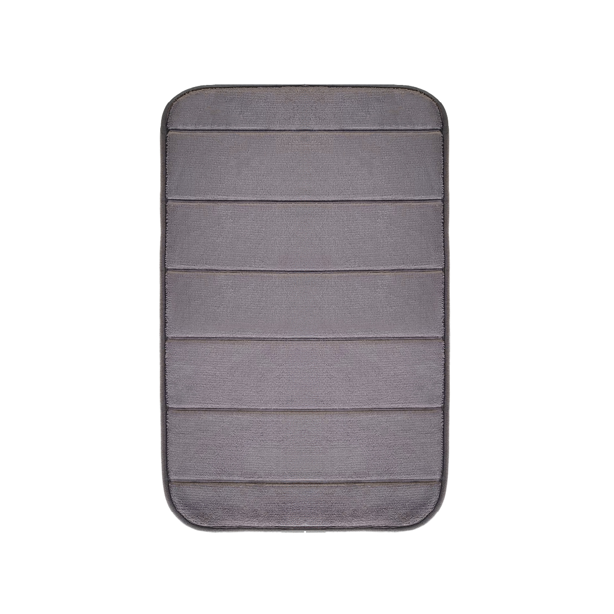 Tapis de bain en mousse 40x60cm Gris