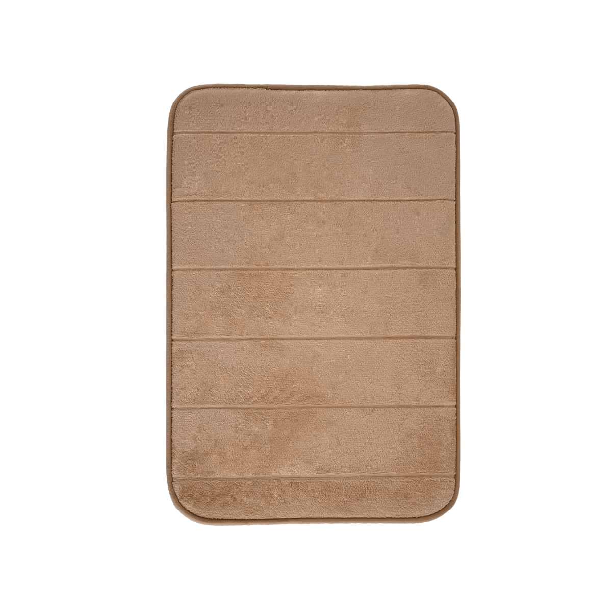 Alfombra de baño de espuma 40x60cm Beige