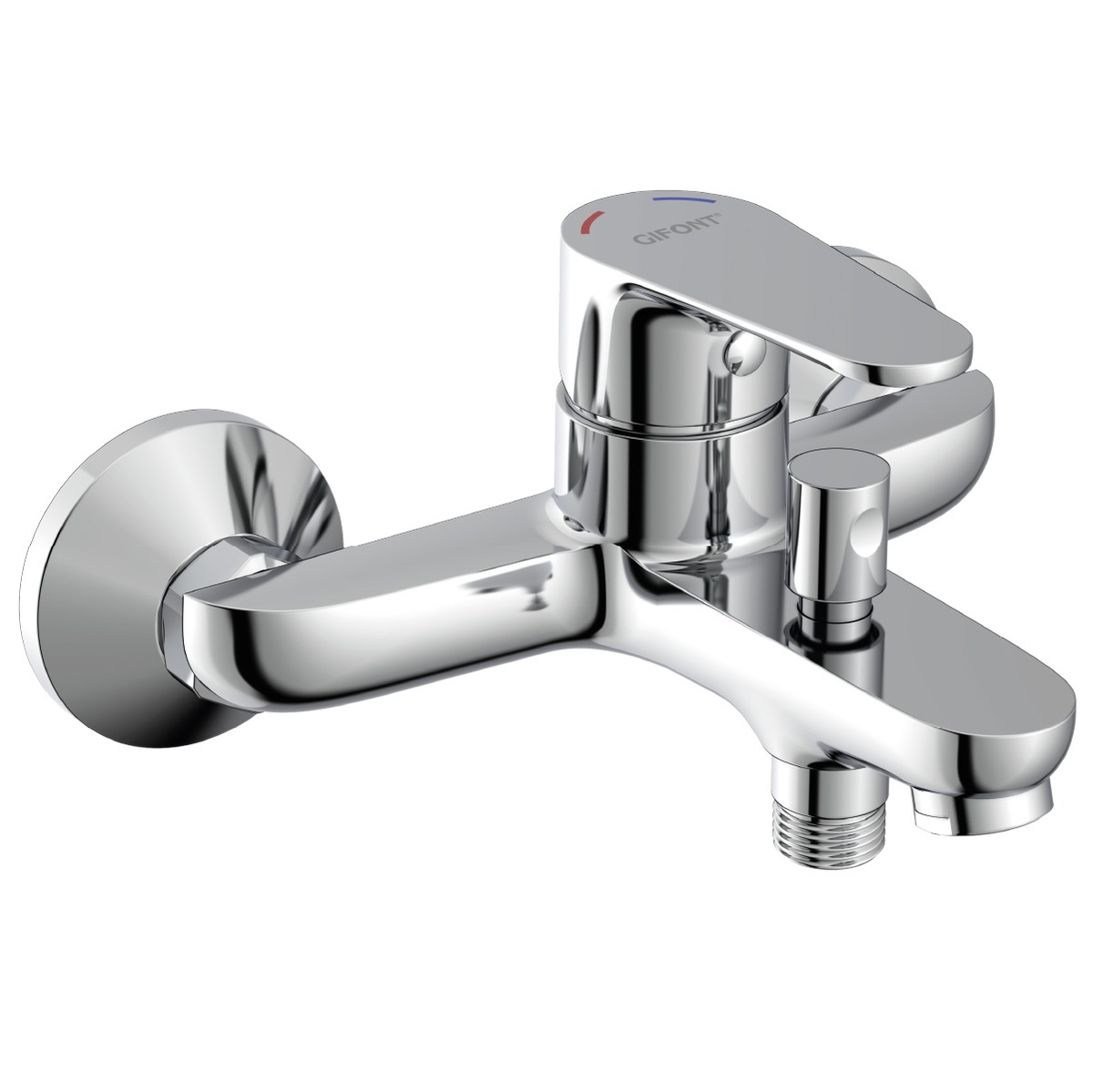 Robinet de baignoire Série Roma chromé