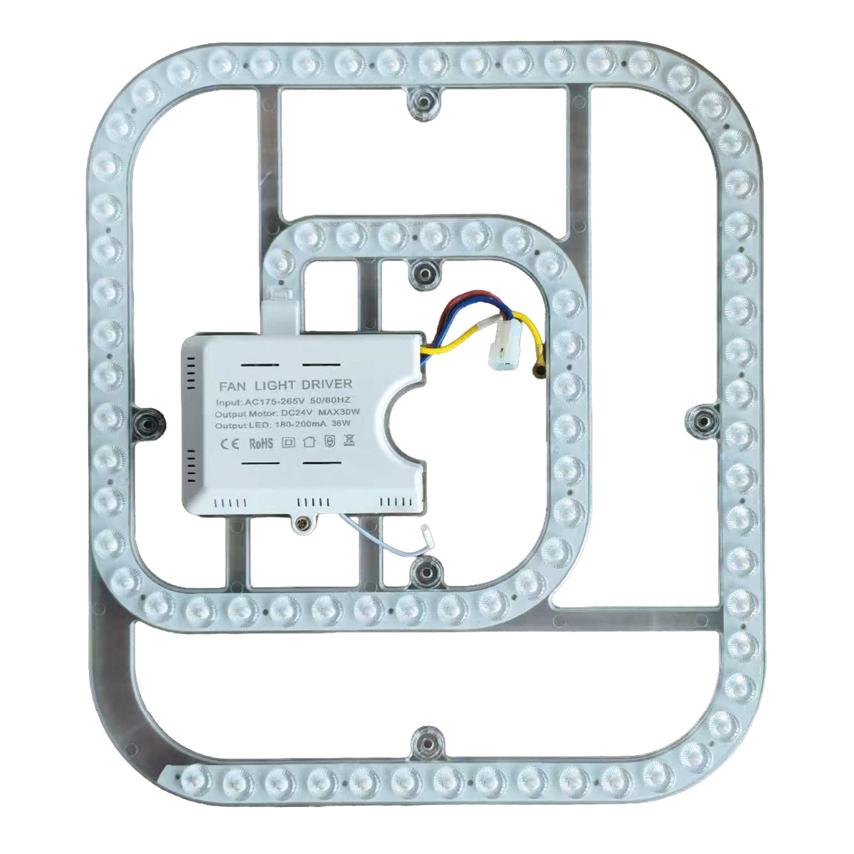 Plaque LED and driver de remplacement pour ventilateur Bayat réf. 300050001