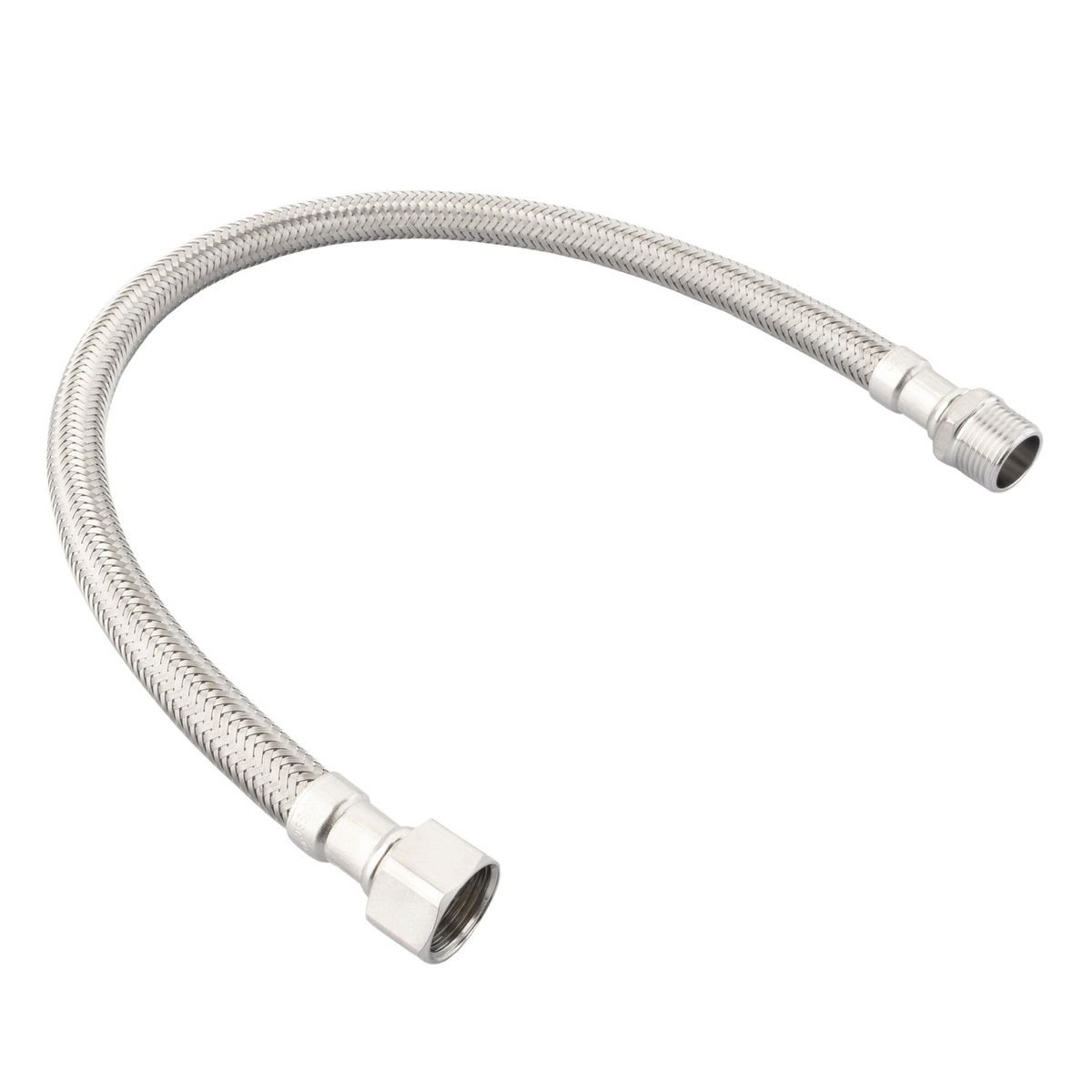 Mangueira aço inox DN8 H3/8“xM3/8” 20cm