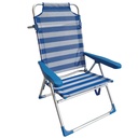 Silla de playa plegable multiposición