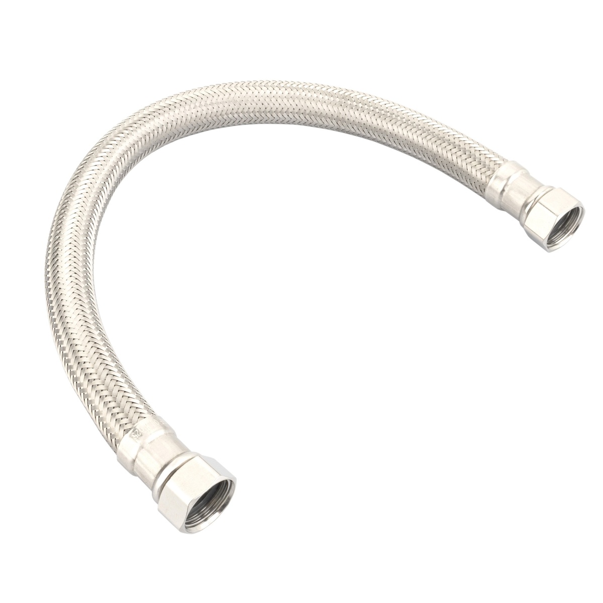 Tuyau flexible en acier inox DN15 pour chauffe-eau HH1/2" 50 cm