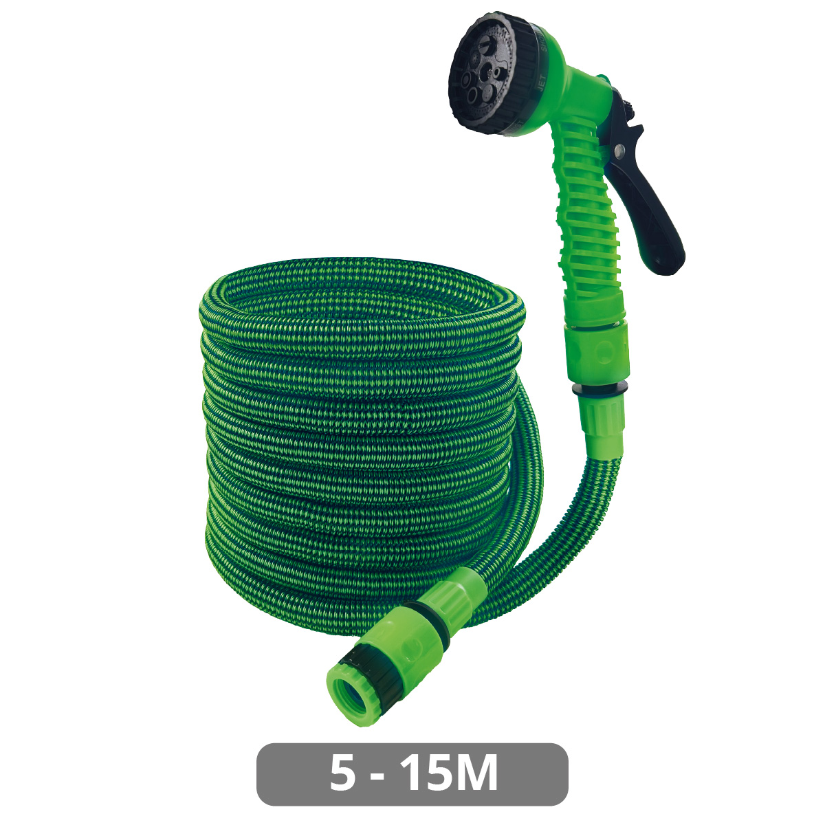 Kit mangueira jardim Bukavu extensível 5 - 15M