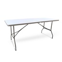 Polyethylene folding table 1800x700x740mm