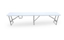Polyethylene folding bench 1800x290x440mm