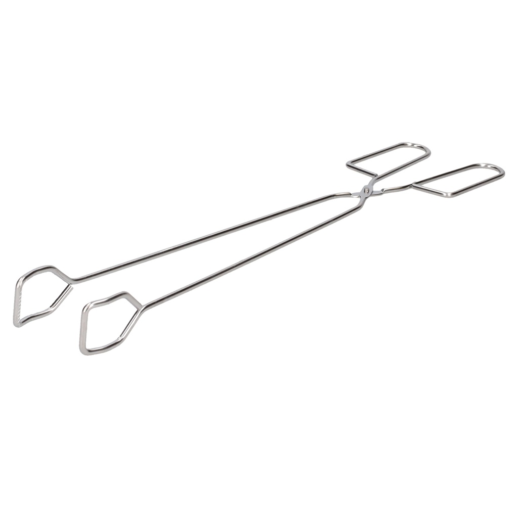 Pinça para churrasco aço inox 400mm