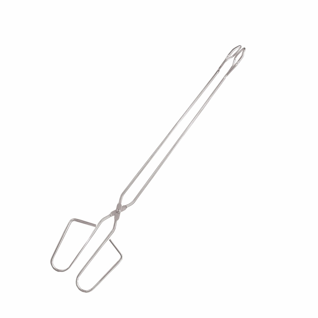 Stainless steel barbecue tweezers 400mm