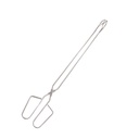 Pinça para churrasco aço inox 400mm