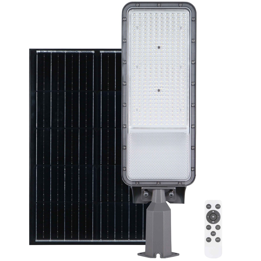Candeeiro LED de rua solar Longbia 13W 6500K IP65 - Pro Line