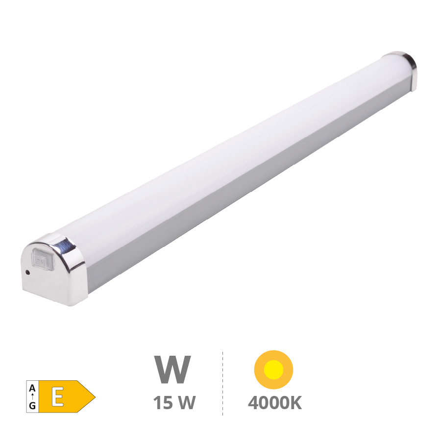 Aplique LED para casa de banho Eldoret 15W 4000K IP44