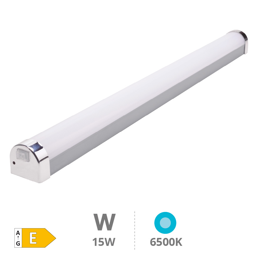 Aplique baño LED Eldoret 15W 6500K IP44