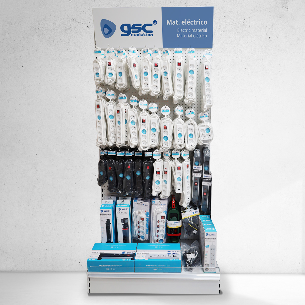 Expositor GSC material eléctrico Nº 1