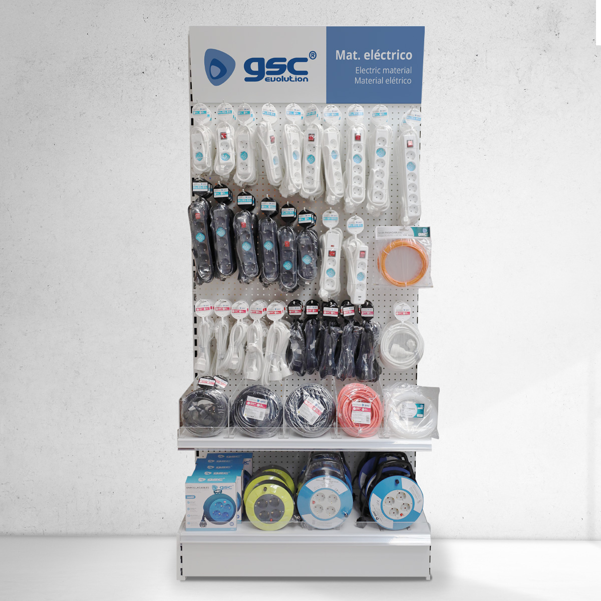 GSC electrical material exhibitor Nº 2