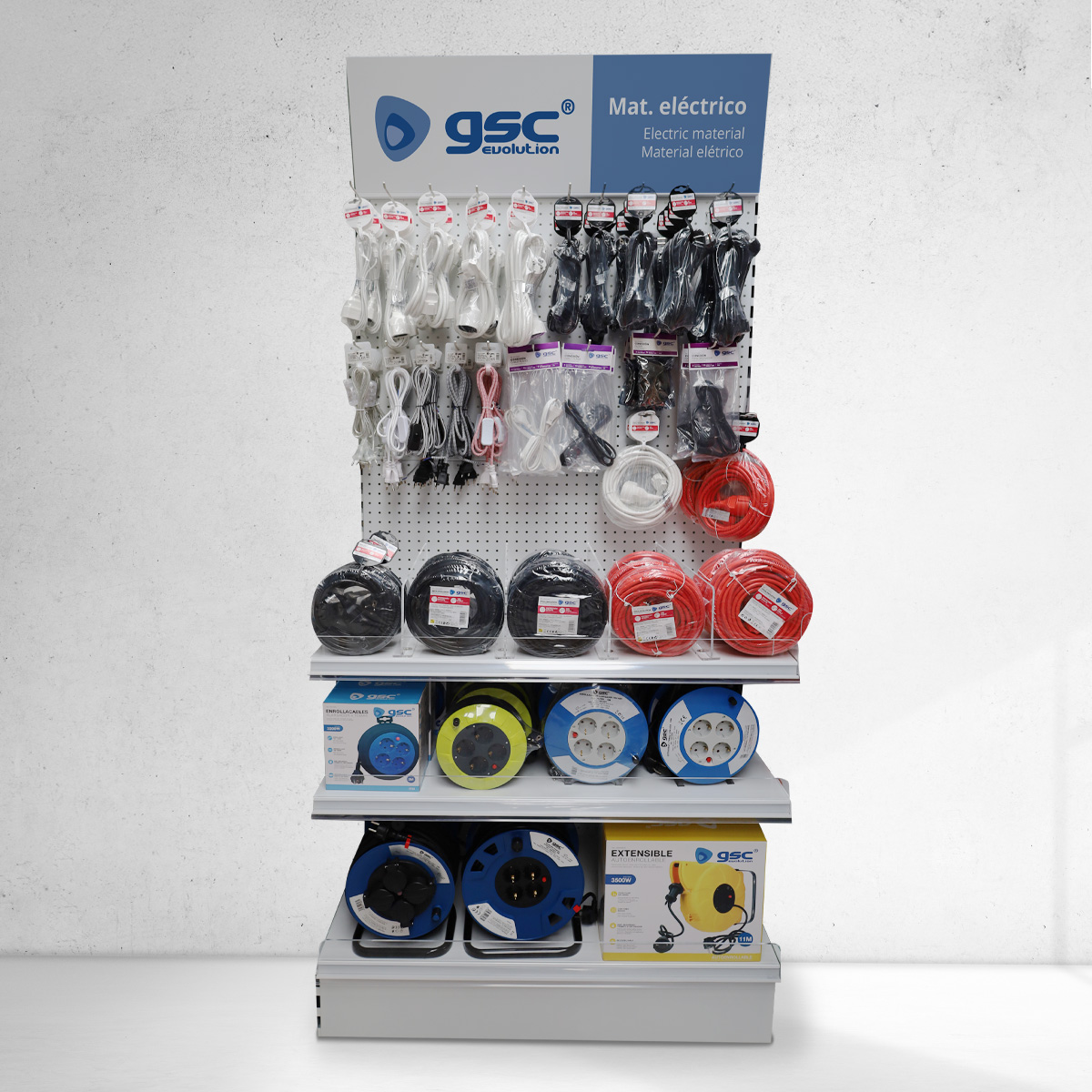 GSC electrical material exhibitor Nº 3