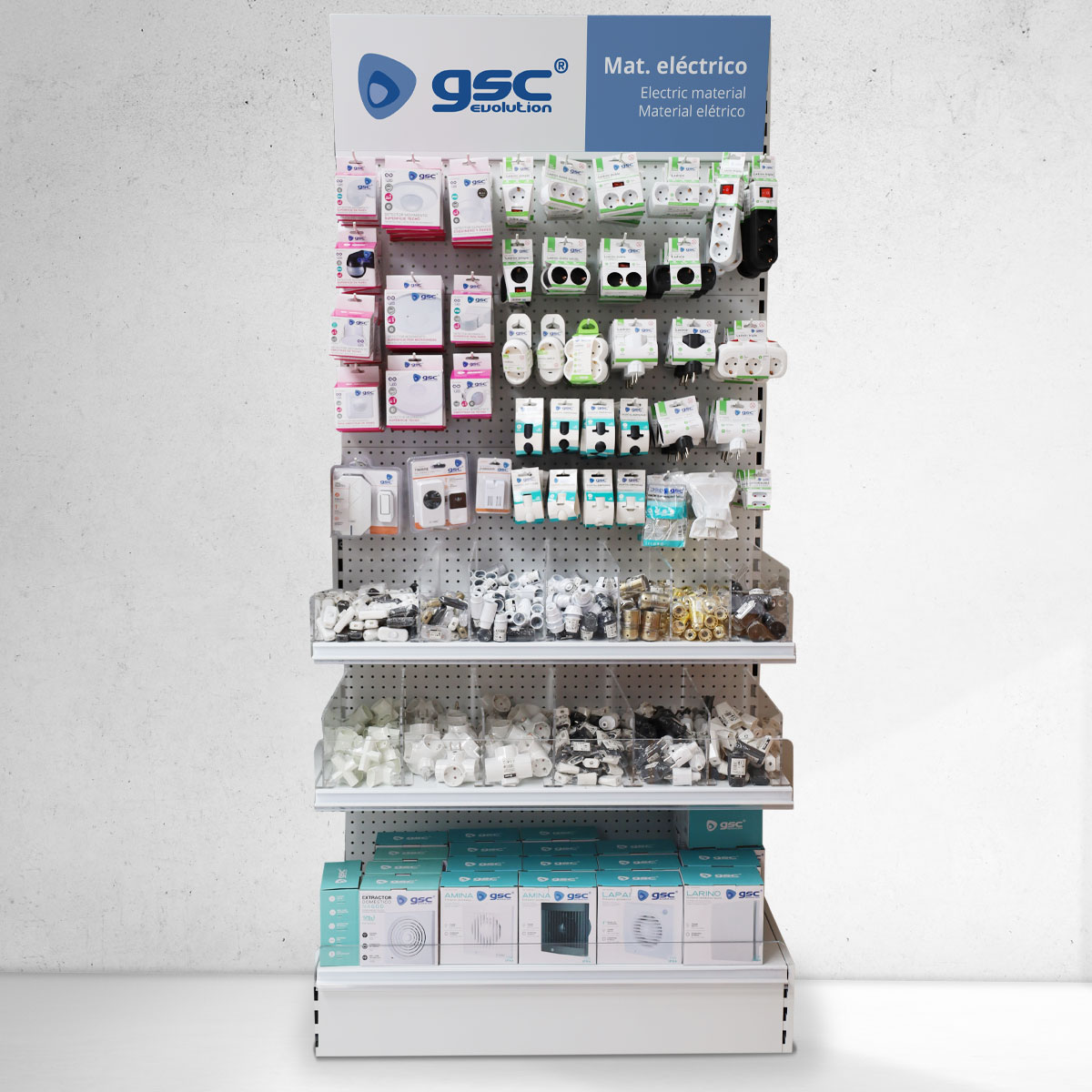 GSC electrical material exhibitor Nº 5