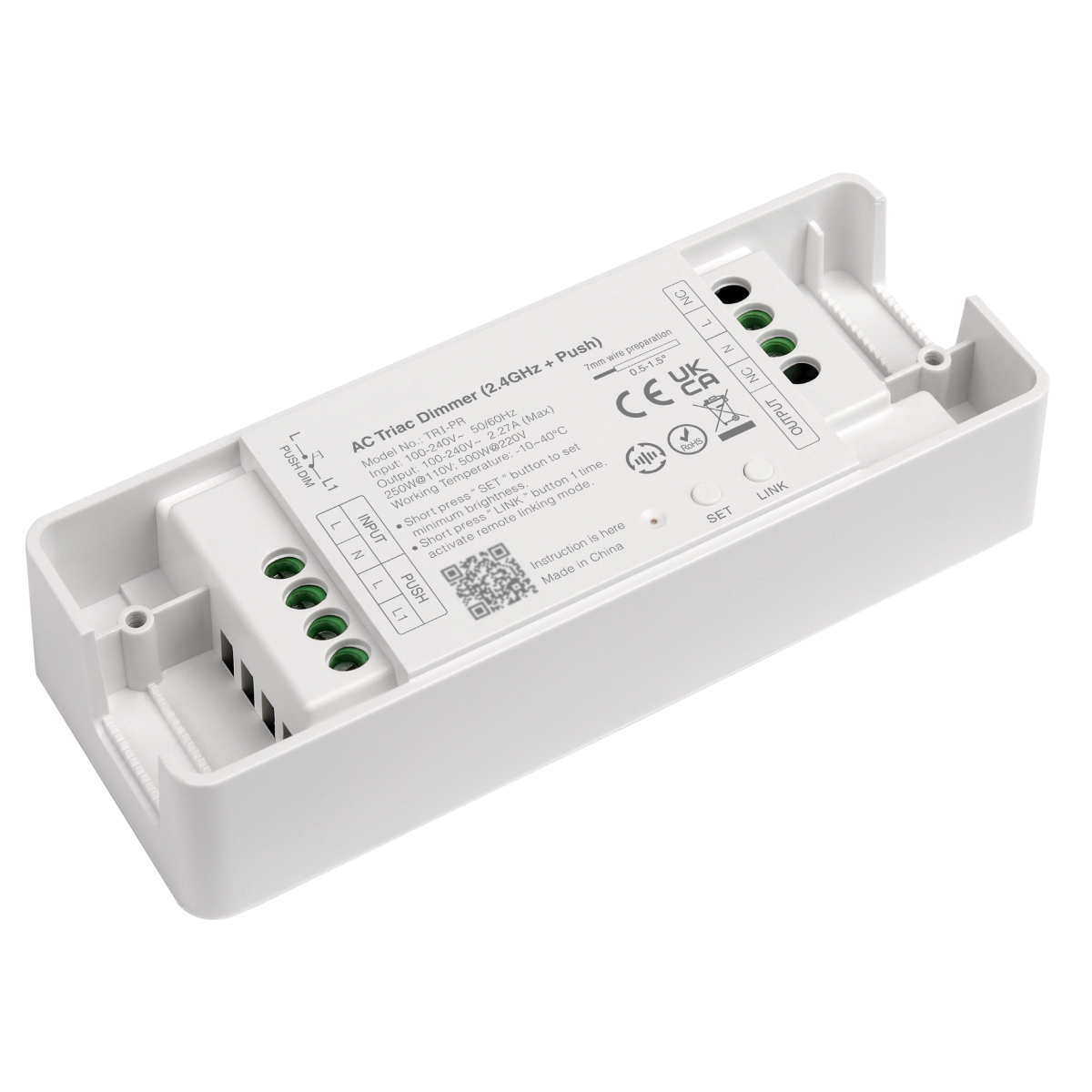 Regulador intensidad TRIAC 500W 100 - 240V 