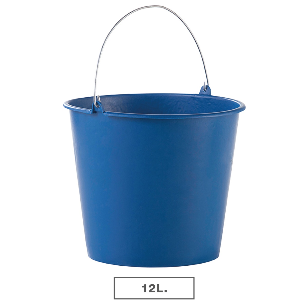 Cubo con asa 12L Azul