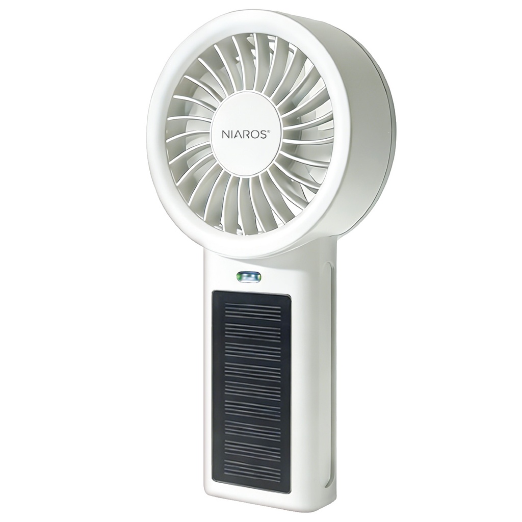 Mini ventilador solar Vainio Blanco