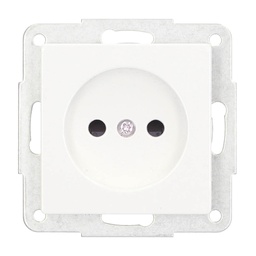 [000201012] Base de empotrar sin pozo 2P Blanca 56x56mm 16A 250V