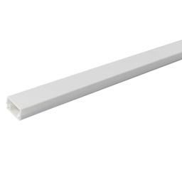 [000300611] Mini-canaleta eléctrica blanca adhesiva 2M 10x15mm
