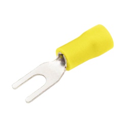 [000303606] 50pcs bag insulated spade terminal 4,3/4-6mm Yellow