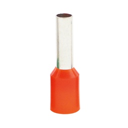 [000303645] 50pcs bag insulated cord end terminal 4mm Orange
