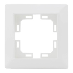 [000201019] Enjoliveur à encastrer pour 1 module/renfoncements Blanc