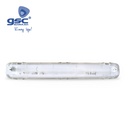 Pantalla Estanca IP65 tubo fluorescente T8 1x58W