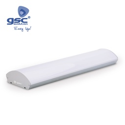 [000703462] Pantalla luminosa LED aluminio Siteki 36W 6500K