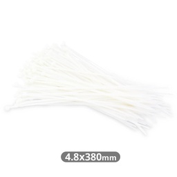 [000900088] Bolsa 100u bridas 100% nylon 380x4.8mm Natural
