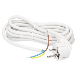 [001101092] PVC connection cable with sucko (3x1.0mm) 3M White