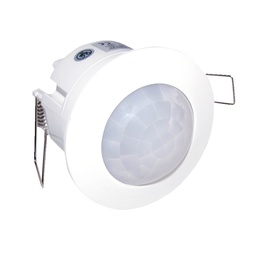 [001401237] Détecteur de mouvement à encastrer de plafond blanc 360° 230V LED