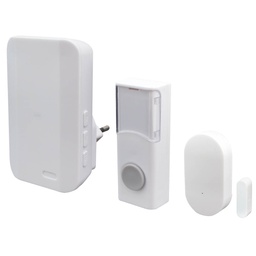 [001403693] Wireless doorbell + opening sensor 150M