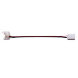 [001501595] Clip + câble pour raccorder des bandes LED 10 mm SMD5050/Fixe