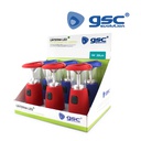 Linterna solar dinamo de camping 1W - 6u caja exp