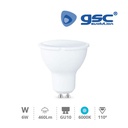 Lámpara Dicroica LED 6W SMD GU10 6000K 230V