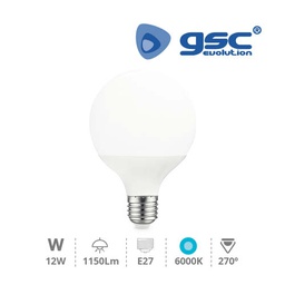 [002002326] Lámpara globo G95 12W E27 6000K