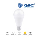 Lámpara Estandar LED 15W E27 4200K