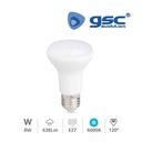 Lámpara Reflectora R63 LED 8W E27 6000K