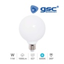 Lámpara Serie Cristal Globo G95 11W E27 6000K