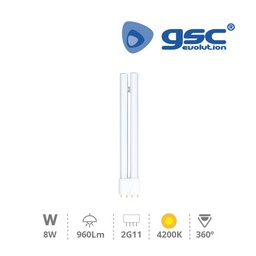 [002005125] Lampara PL 8W 2G11 4200K