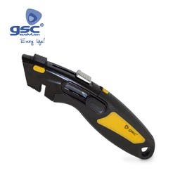 [002102015] Cutter de seguridad autoretractil - 4 cuchillas