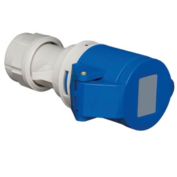 [002300334] Base aerea Cetac 3P (2P+t) 16A IP44 Azul