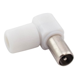 [002600900] Angled male connector TV