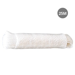 [002702544] Clothes drying line 25m - white