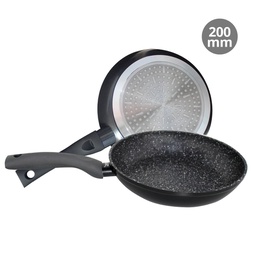 [002702561] Forged aluminum frying pan with granit finish Ø200mm