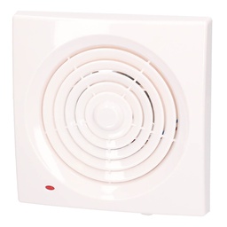 Ventilador de Extractor Baño 150mm con Temporizador Cocina Wc Blanco