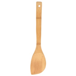 [002703144] Bamboo curved spatula 30cm. - Bag of 10 units.